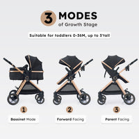 Bassinet Pushchair for Infants