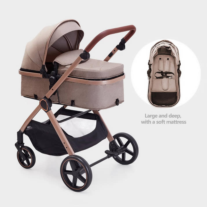 Toddler Convertible Pram Stroller