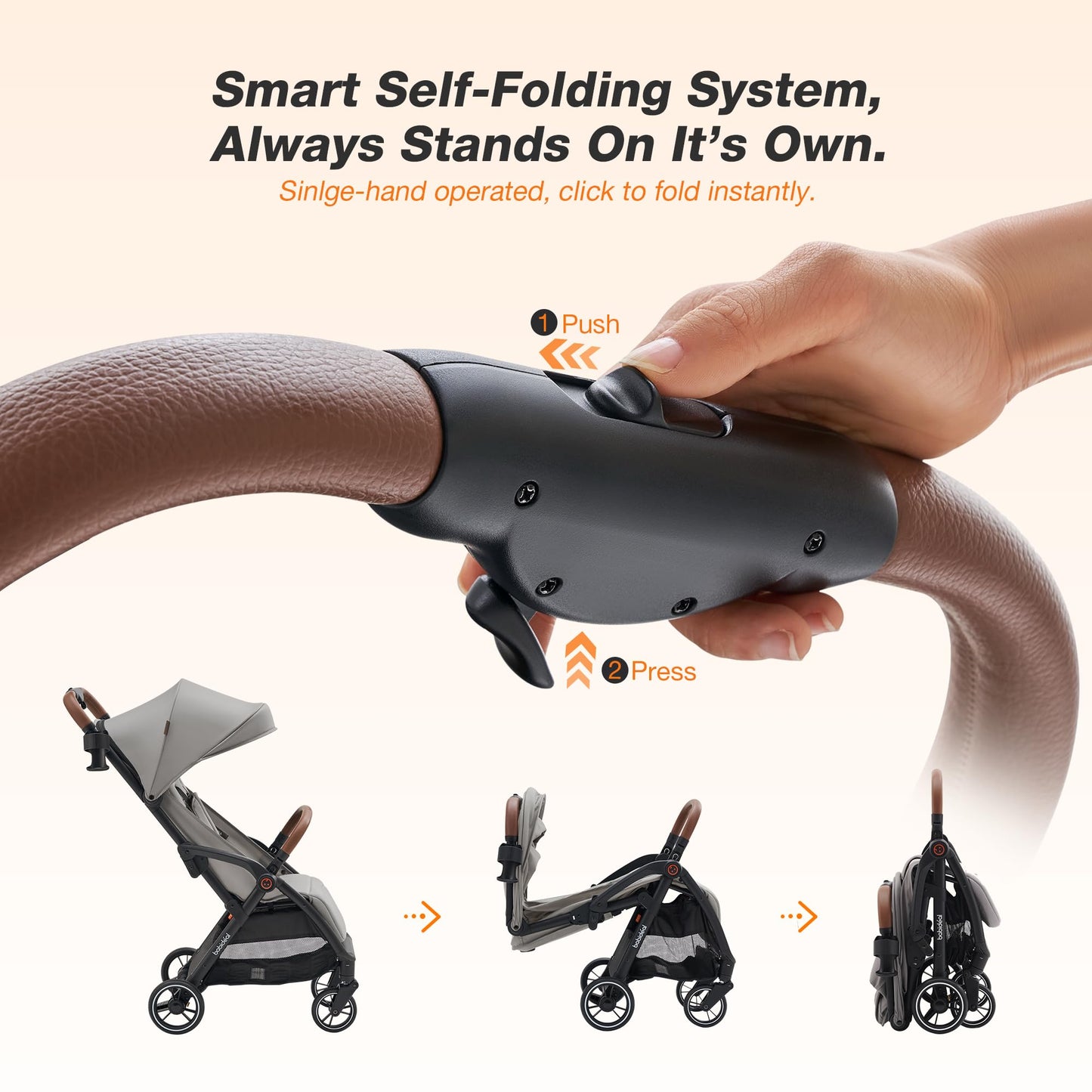 Friendly Compact Baby Stroller