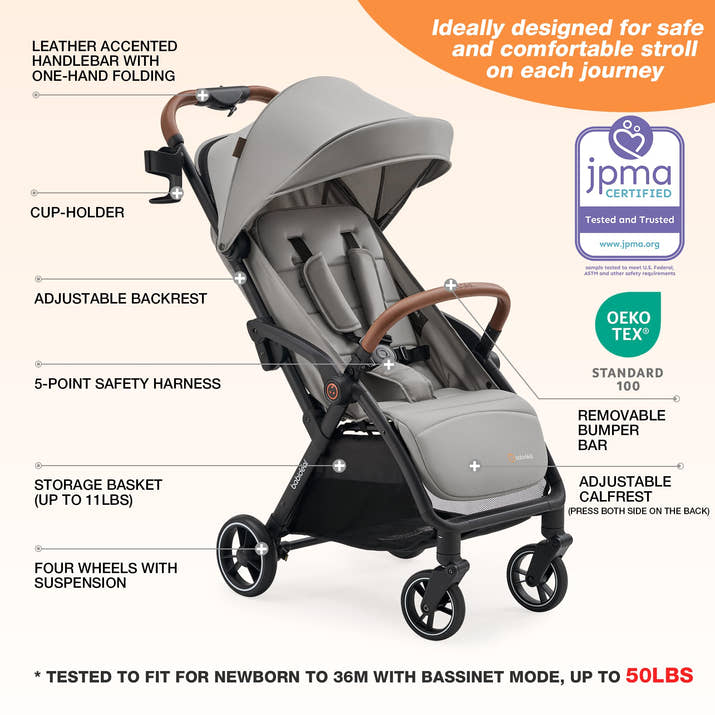 Friendly Compact Baby Stroller